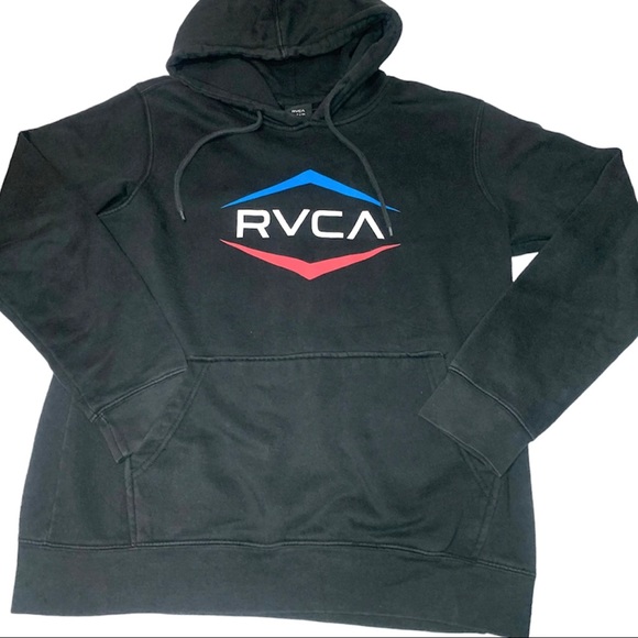 Men’s RVCA hoodie pull over sweatshirt size Small - Picture 1 of 5